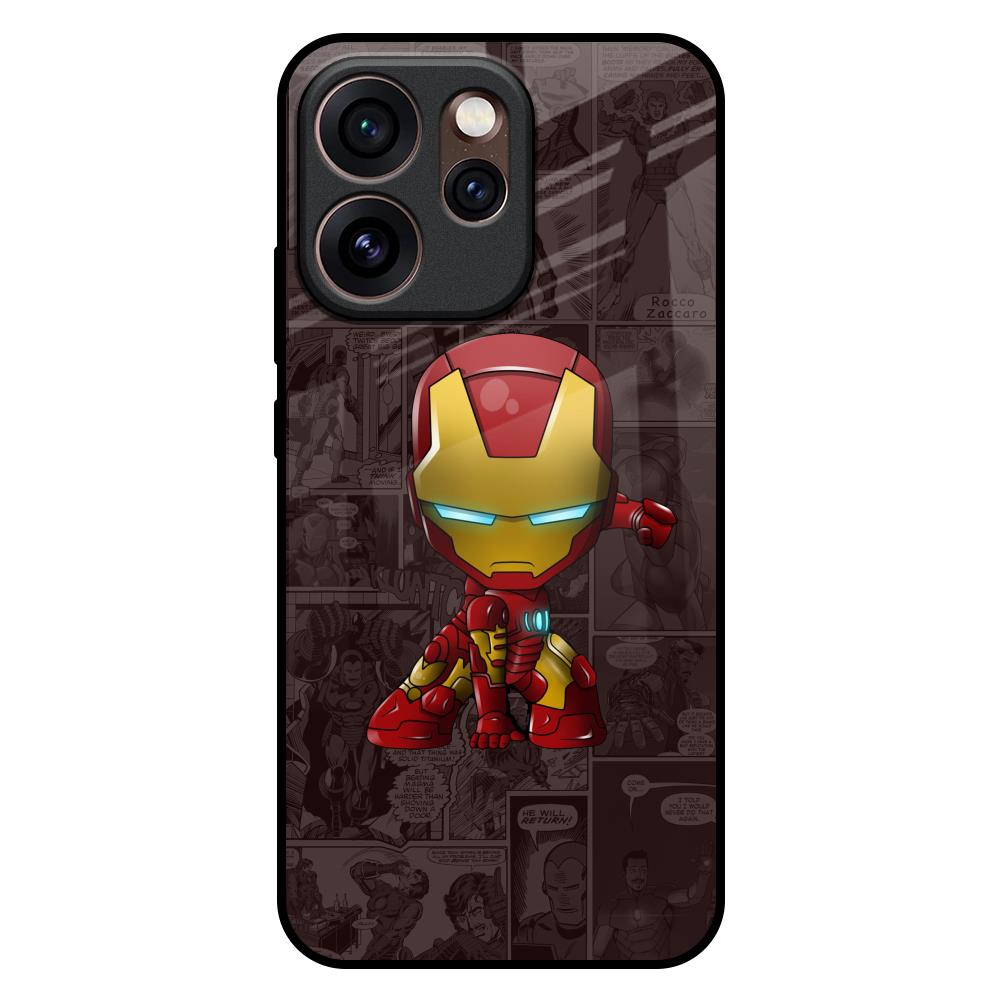 Angry Baby Super Hero Oppo Reno15 Pro 5G Glass Back Cover Online