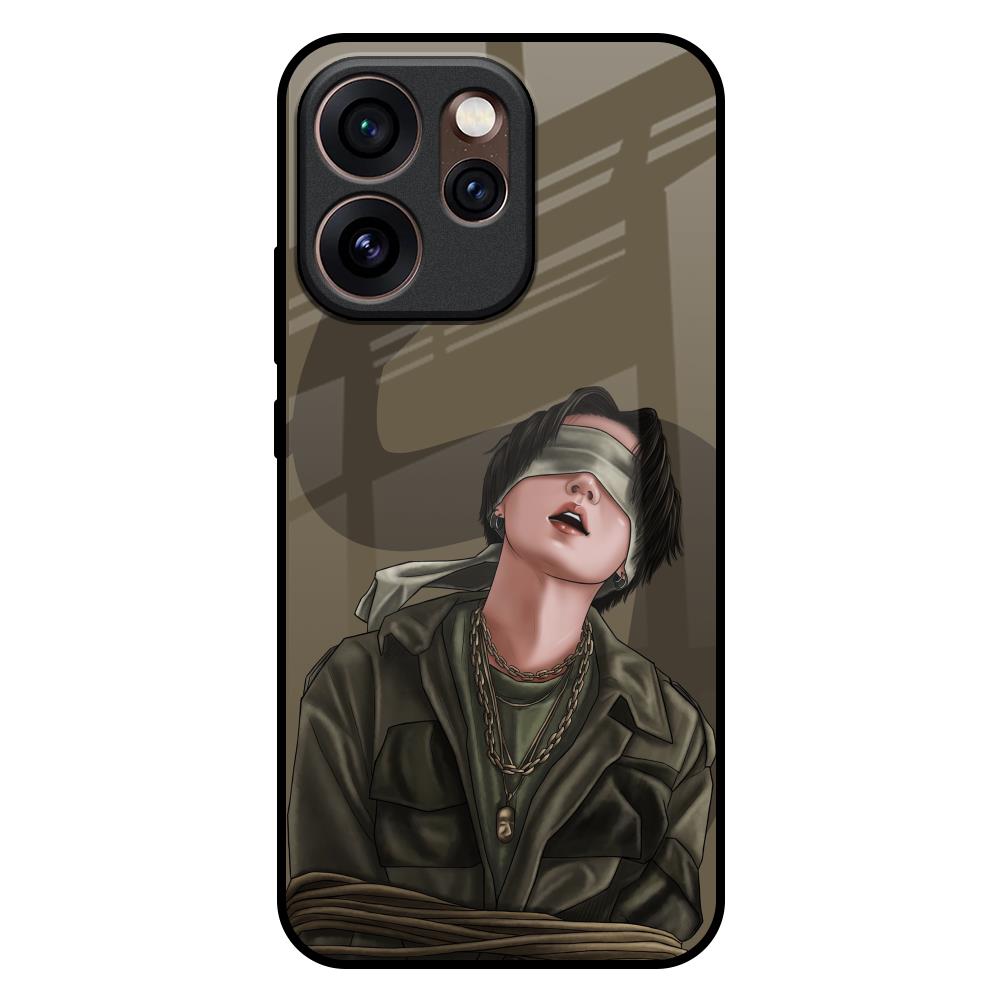 Blind Fold Oppo Reno15 Pro 5G Glass Back Cover Online