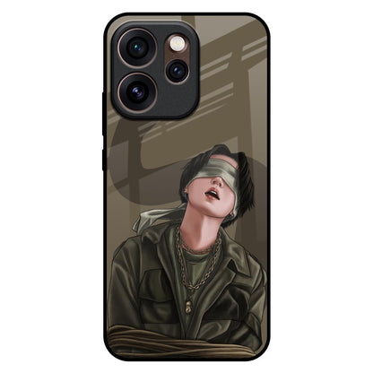 Blind Fold Oppo Reno15 Pro 5G Glass Back Cover Online