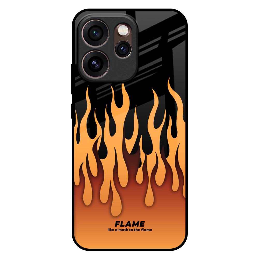Fire Flame Oppo Reno15 Pro 5G Glass Back Cover Online