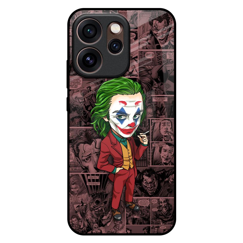 Joker Cartoon Oppo Reno15 Pro 5G Glass Back Cover Online