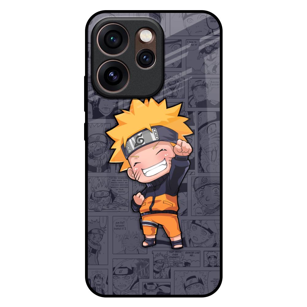 Orange Chubby Oppo Reno15 Pro 5G Glass Back Cover Online