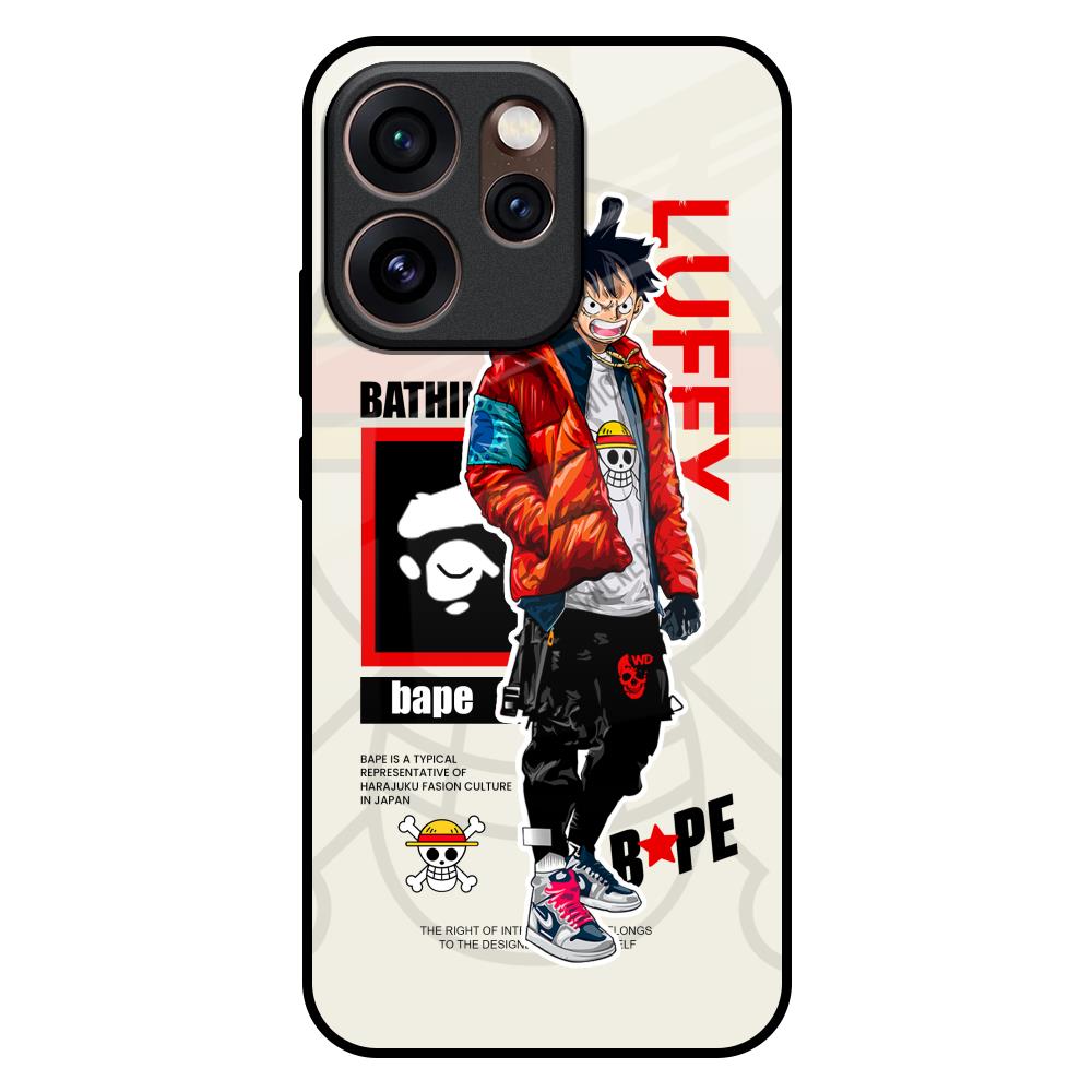 Bape Luffy Oppo Reno15 Pro 5G Glass Back Cover Online