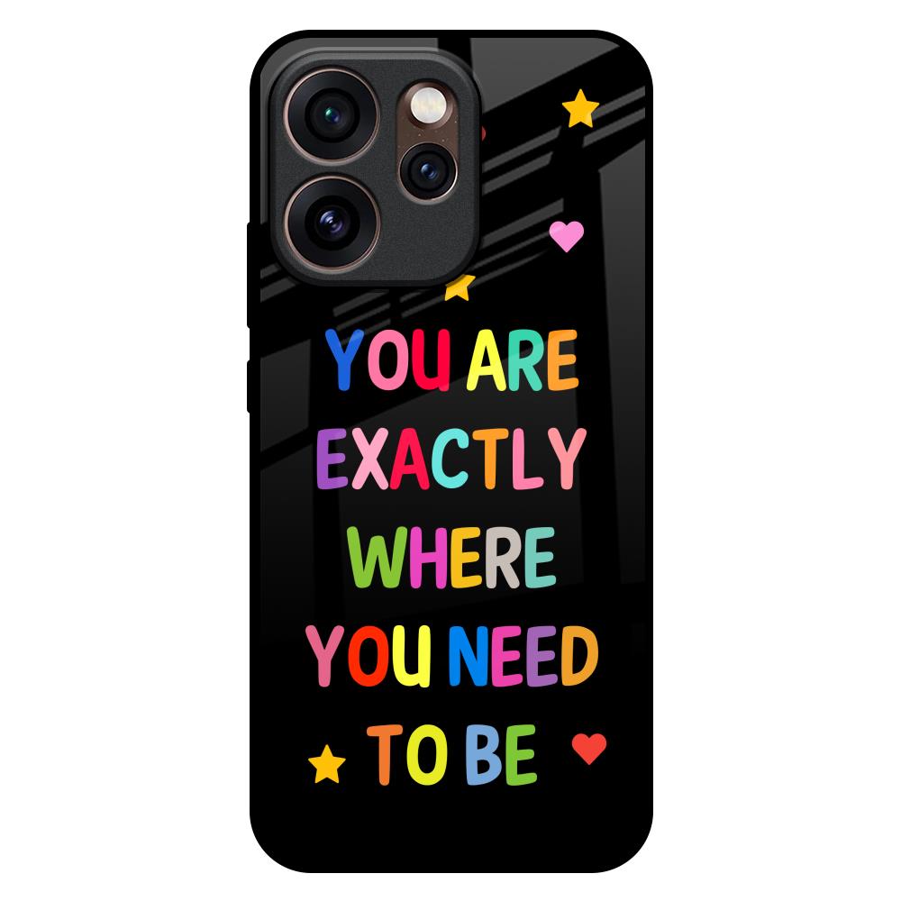 Magical Words Oppo Reno15 Pro 5G Glass Back Cover Online