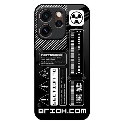 Futuristic Art Oppo Reno15 Pro 5G Glass Back Cover Online