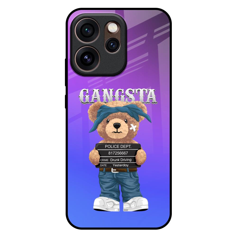 Gangsta Bear Oppo Reno15 Pro 5G Glass Back Cover Online