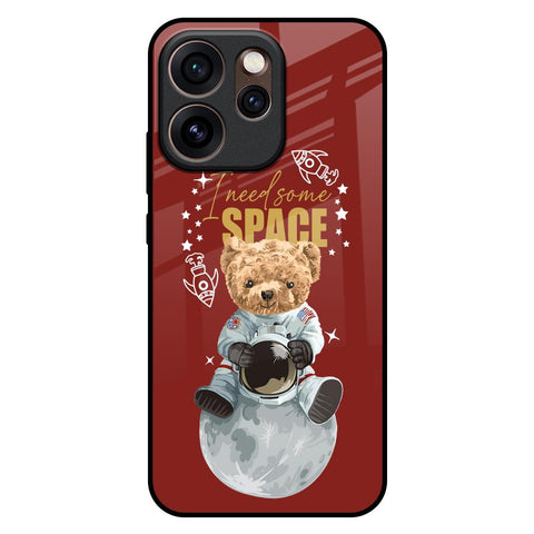 Astronaut Bear Oppo Reno15 Pro 5G Glass Back Cover Online