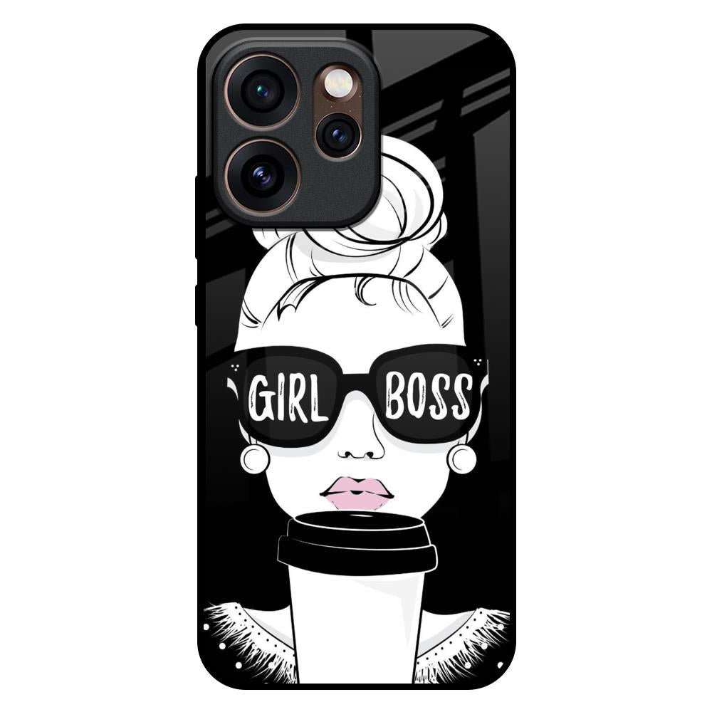 Girl Boss Oppo Reno15 Pro 5G Glass Back Cover Online