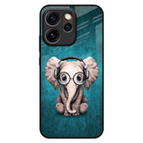 Adorable Baby Elephant Oppo Reno15 Pro 5G Glass Back Cover Online