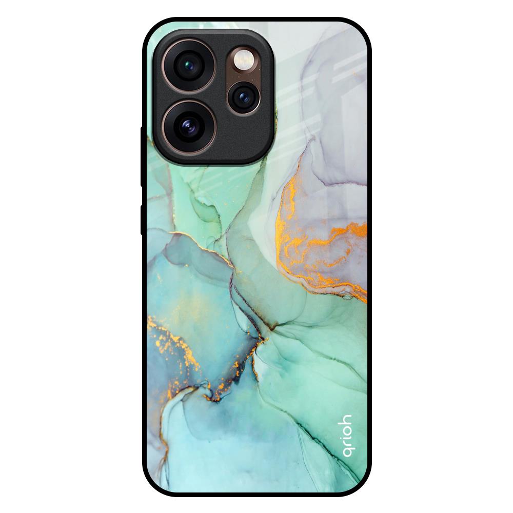 Green Marble Oppo Reno15 Pro 5G Glass Back Cover Online