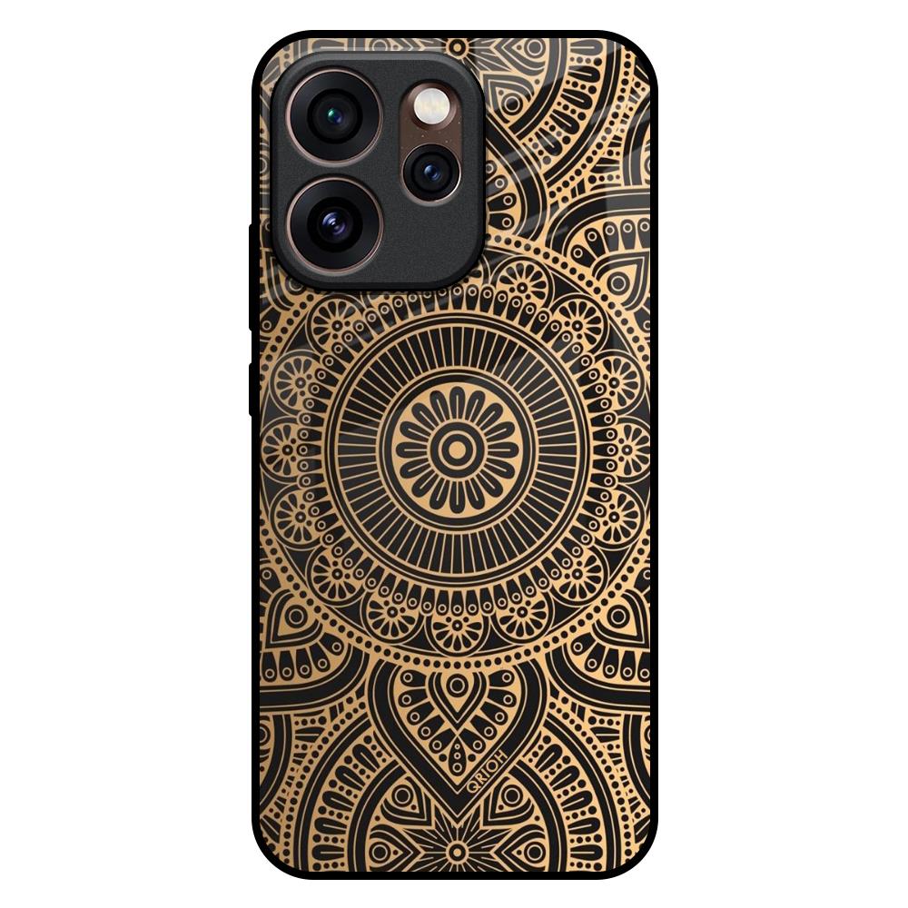 Luxury Mandala Oppo Reno15 Pro 5G Glass Back Cover Online