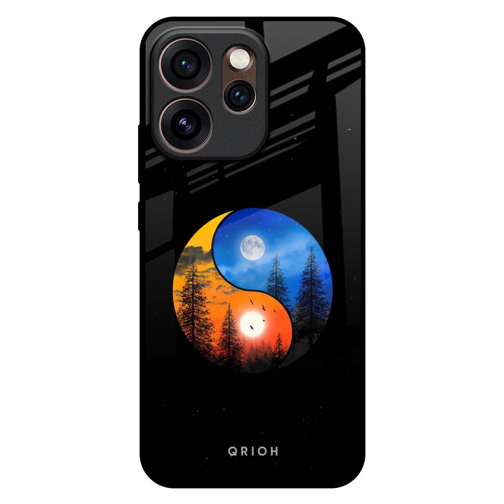 Yin Yang Balance Oppo Reno15 Pro 5G Glass Back Cover Online