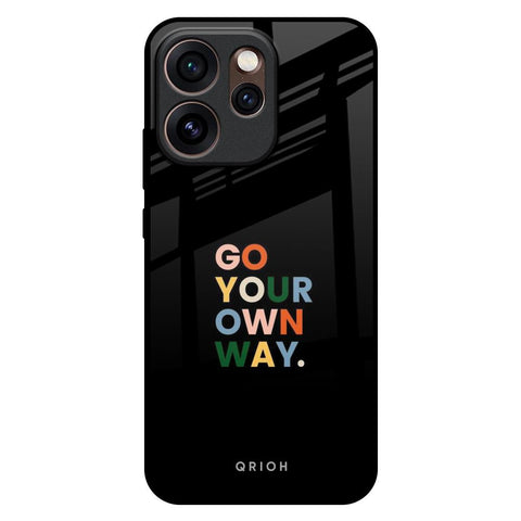 Go Your Own Way Oppo Reno15 Pro 5G Glass Back Cover Online