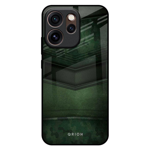 Green Leather Oppo Reno15 Pro 5G Glass Back Cover Online