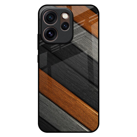 Tri Color Wood Oppo Reno15 Pro 5G Glass Back Cover Online