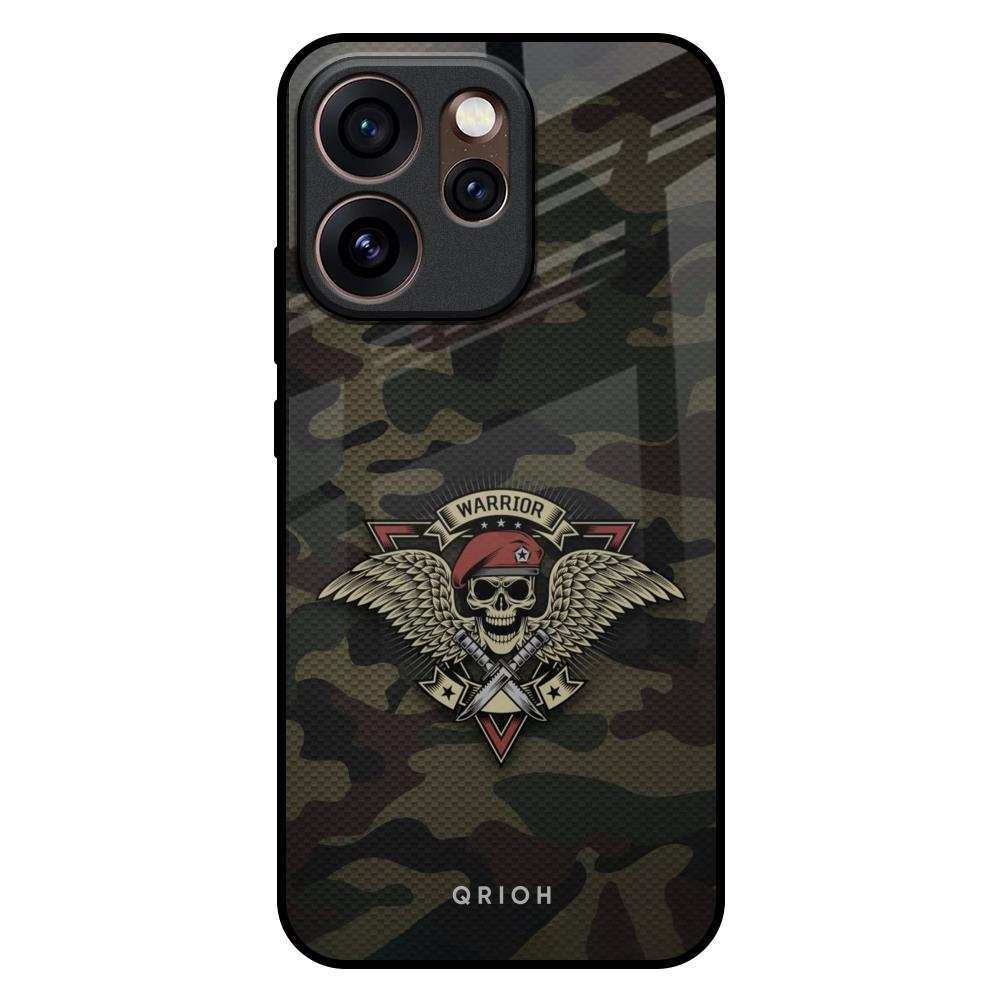 Army Warrior Oppo Reno15 Pro 5G Glass Back Cover Online