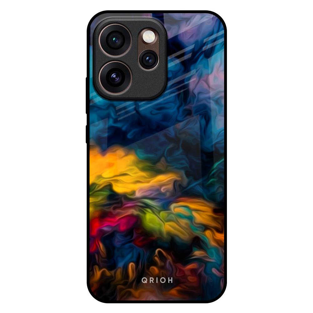 Multicolor Oil Painting Oppo Reno15 Pro 5G Glass Back Cover Online
