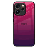 Wavy Pink Pattern Oppo Reno15 Pro 5G Glass Back Cover Online