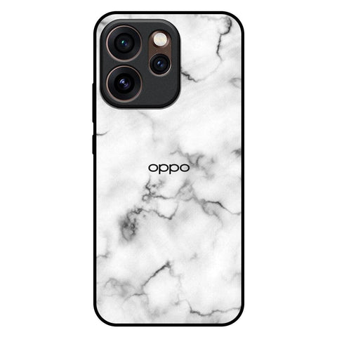 Satin White Marble Oppo Reno15 Pro 5G Glass Back Cover Online