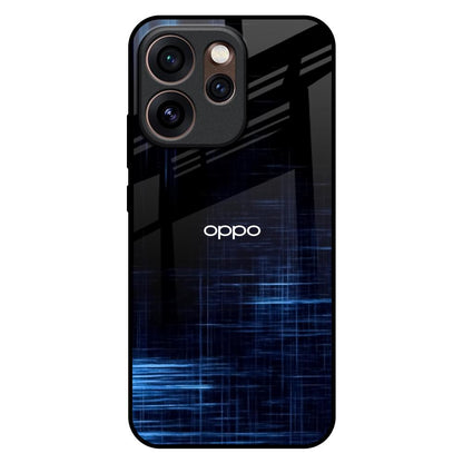 Blue Scratch Oppo Reno15 Pro 5G Glass Back Cover Online