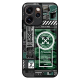 Green Camo Circuit Oppo Reno15 Pro Mini 5G Glass Back Cover Online