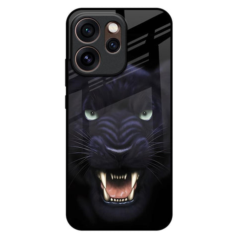 Angry Black Tiger Oppo Reno15 Pro Mini 5G Glass Back Cover Online