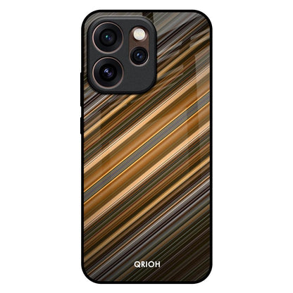 Diagonal Slash Pattern Oppo Reno15 Pro Mini 5G Glass Back Cover Online
