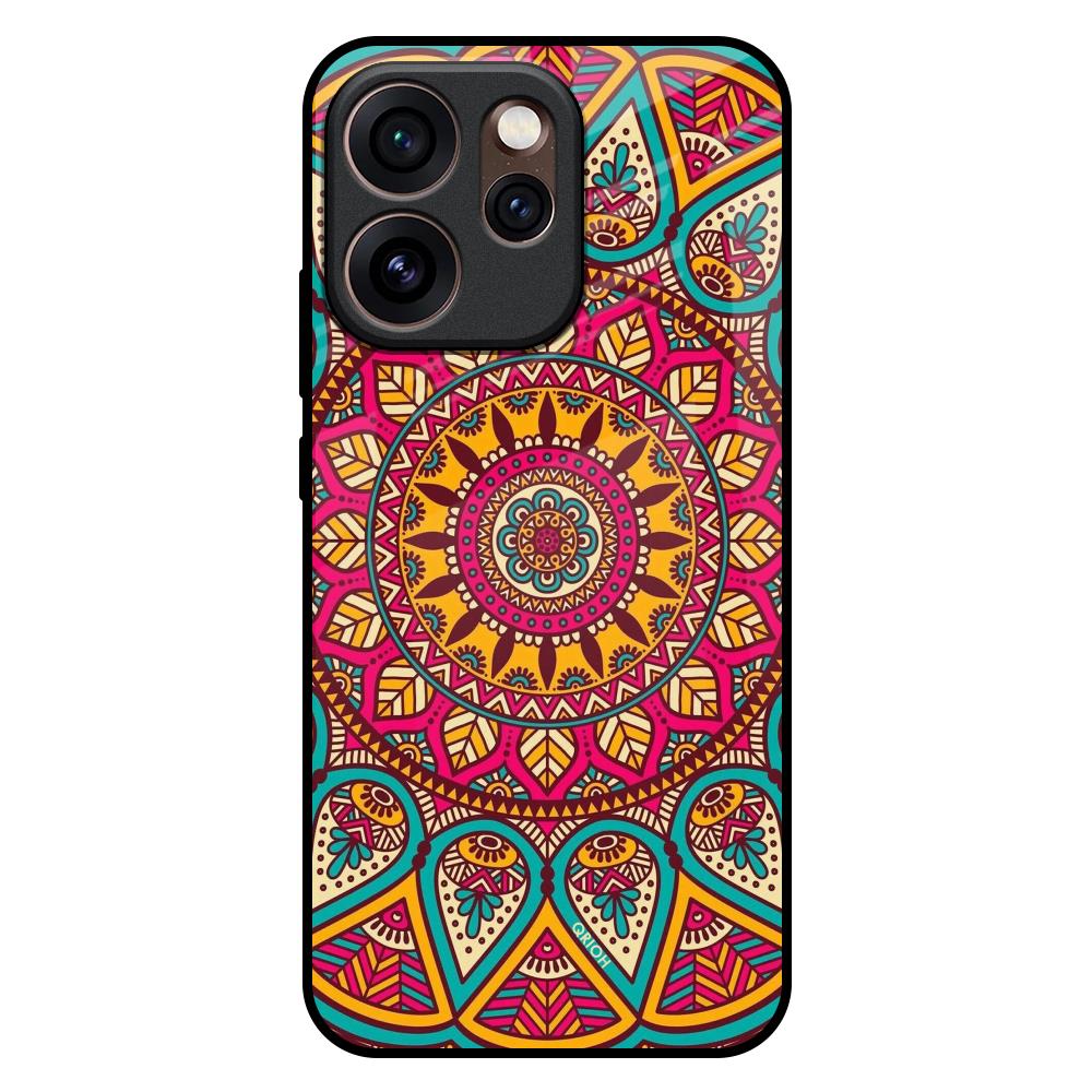 Elegant Mandala Oppo Reno15 Pro Mini 5G Glass Back Cover Online