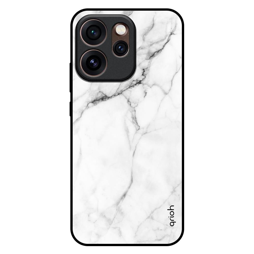 Modern White Marble Oppo Reno15 Pro Mini 5G Glass Back Cover Online