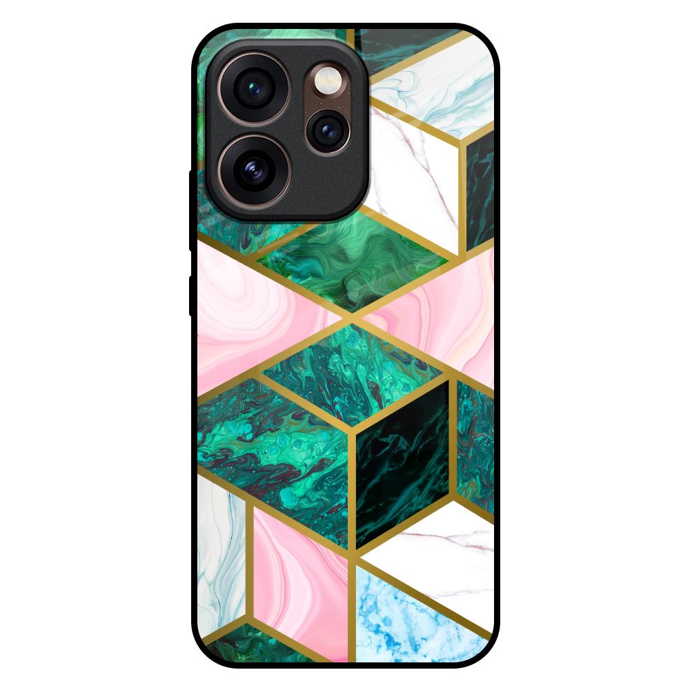 Seamless Green Marble Oppo Reno15 Pro Mini 5G Glass Back Cover Online