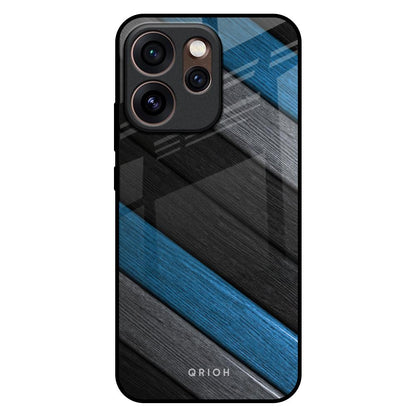 Multicolor Wooden Effect Oppo Reno15 Pro Mini 5G Glass Back Cover Online
