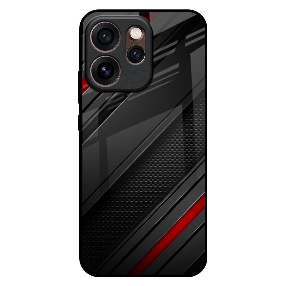 Modern Abstract Oppo Reno15 Pro Mini 5G Glass Back Cover Online