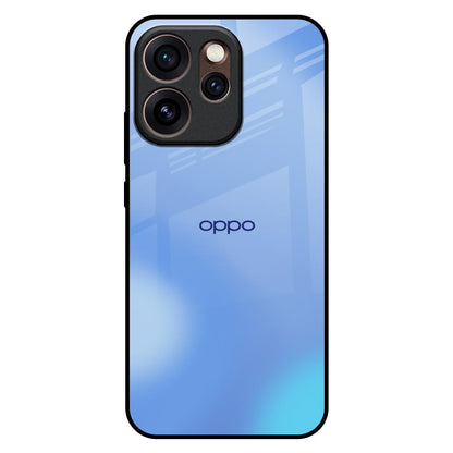 Vibrant Blue Texture Oppo Reno15 Pro Mini 5G Glass Back Cover Online