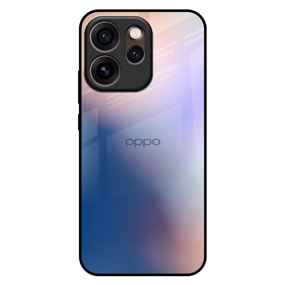Blue Mauve Gradient Oppo Reno15 Pro Mini 5G Glass Back Cover Online