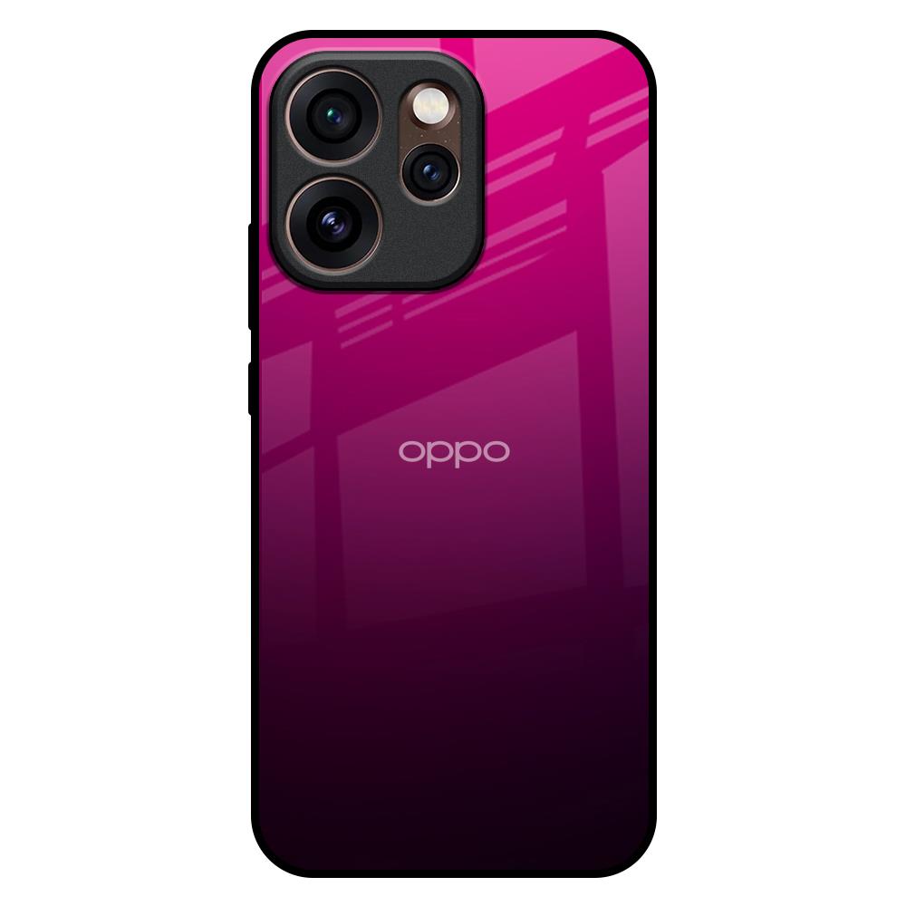 Purple Ombre Pattern Oppo Reno15 Pro Mini 5G Glass Back Cover Online