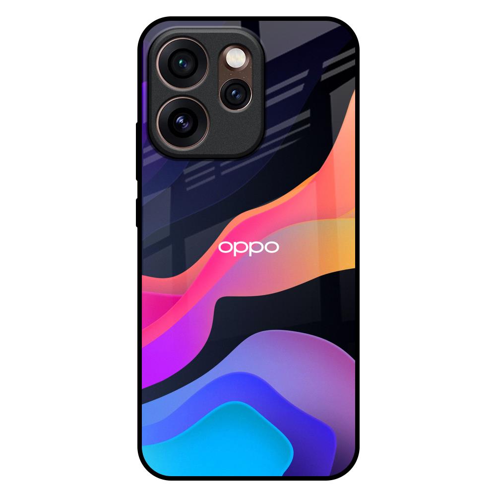 Colorful Fluid Oppo Reno15 Pro Mini 5G Glass Back Cover Online