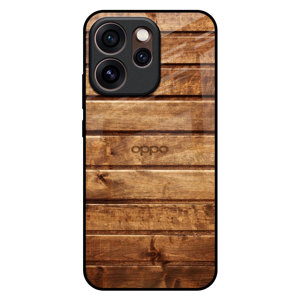 Wooden Planks Oppo Reno15 Pro Mini 5G Glass Back Cover Online
