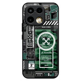 Green Camo Circuit Realme 16 Pro 5G Glass Back Cover Online