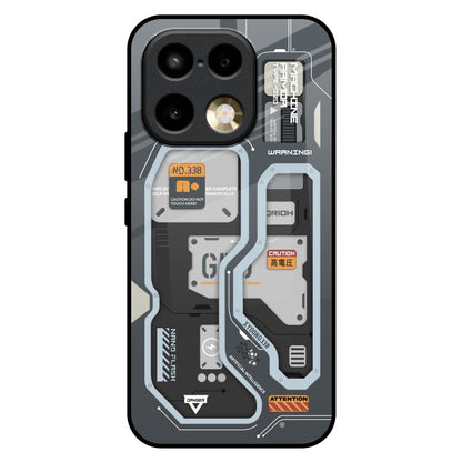 Retro Futuristic Realme 16 Pro 5G Glass Back Cover Online