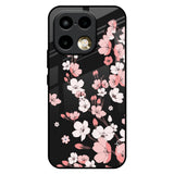 Black Cherry Blossom Realme 16 Pro 5G Glass Back Cover Online