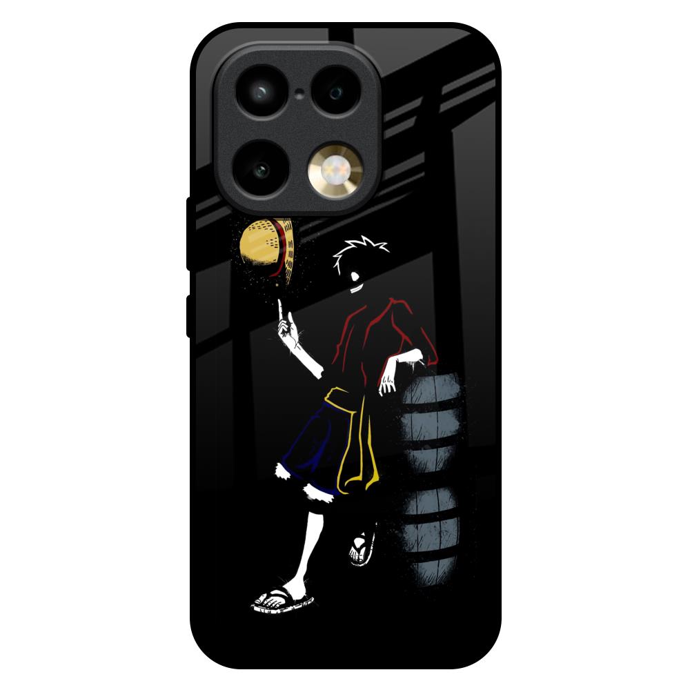 Luffy Line Art Realme 16 Pro 5G Glass Back Cover Online