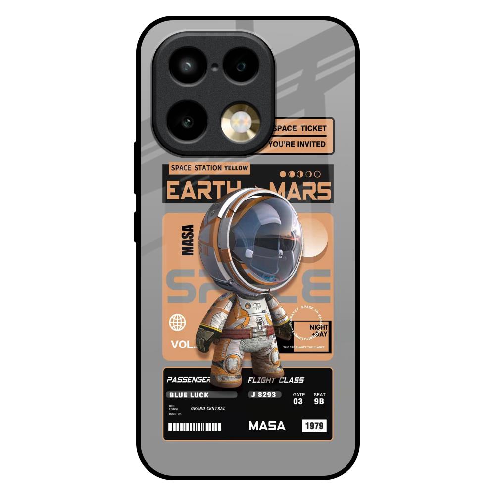 Space Ticket Realme 16 Pro 5G Glass Back Cover Online