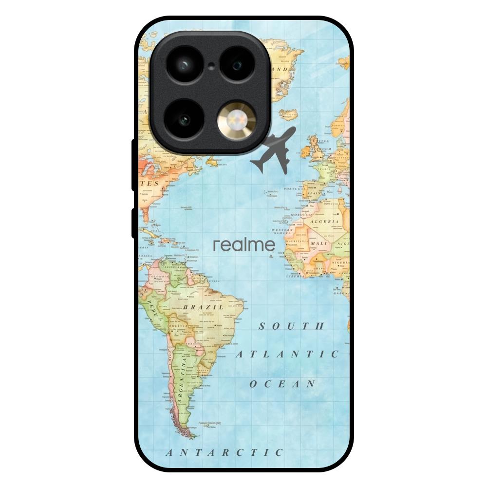 Fly Around The World Realme 16 Pro 5G Glass Back Cover Online