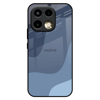 Navy Blue Ombre Realme 16 Pro 5G Glass Back Cover Online