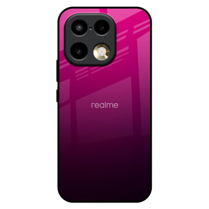 Purple Ombre Pattern Realme 16 Pro 5G Glass Back Cover Online