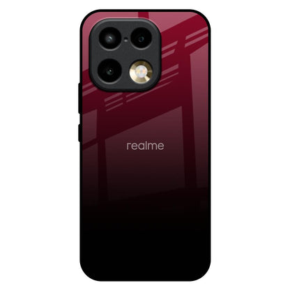 Wine Red Realme 16 Pro 5G Glass Back Cover Online