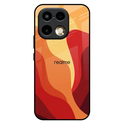 Magma Color Pattern Realme 16 Pro 5G Glass Back Cover Online