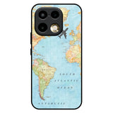 Travel Map Realme 16 Pro Plus 5G Glass Back Cover Online