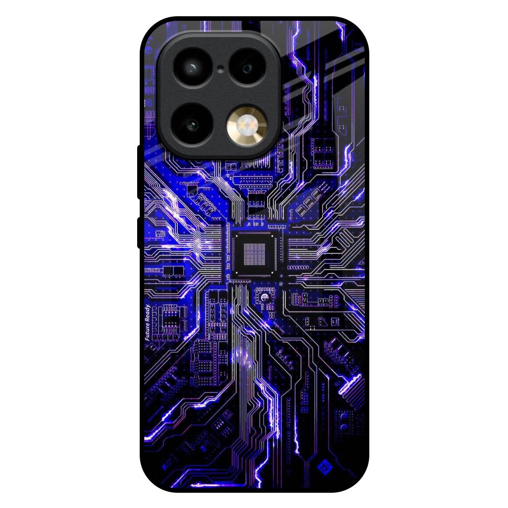 Techno Color Pattern Realme 16 Pro Plus 5G Glass Back Cover Online