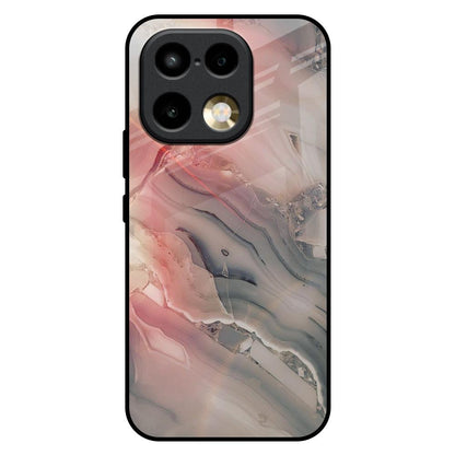 Pink And Grey Marble Realme 16 Pro Plus 5G Glass Back Cover Online